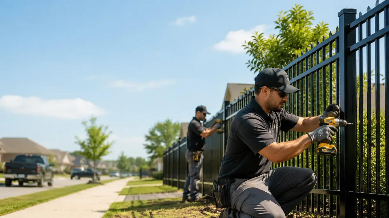 Metal Fence Installation in Stevensville, PA